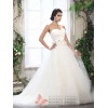 Monica - Sweetheart Tulle Ballgown Wedding Dress with Flowers